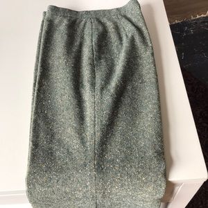 Tweed wool high waisted pants (Vintage)